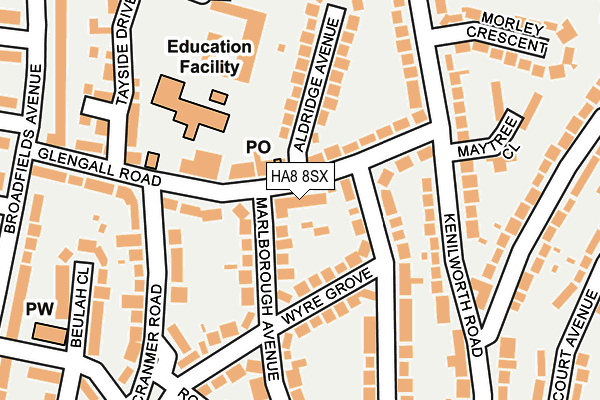 Map of 5 LANCASTER DRIVE MANAGEMENT LIMITED at local scale