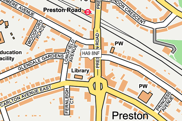 Map of PROACTIVE MANAGEMENT (UK) LTD at local scale