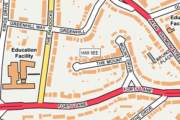 Map of ISH PROPERTIES LIMITED at local scale