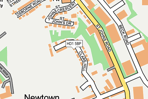Map of HAYY LTD at local scale
