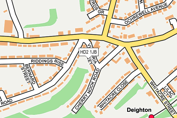 HD2 1JB map - OS OpenMap – Local (Ordnance Survey)