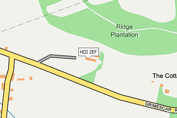 HD2 2EF map - OS OpenMap – Local (Ordnance Survey)