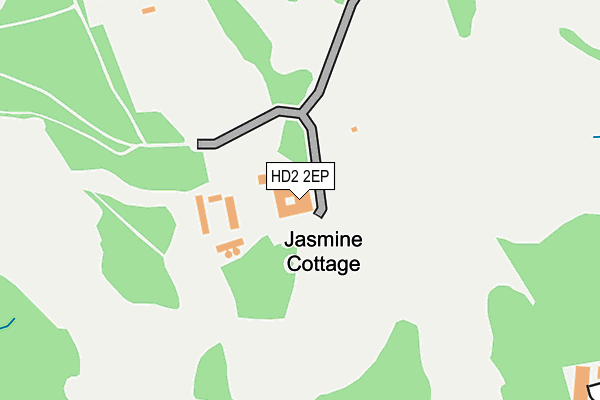 HD2 2EP map - OS OpenMap – Local (Ordnance Survey)