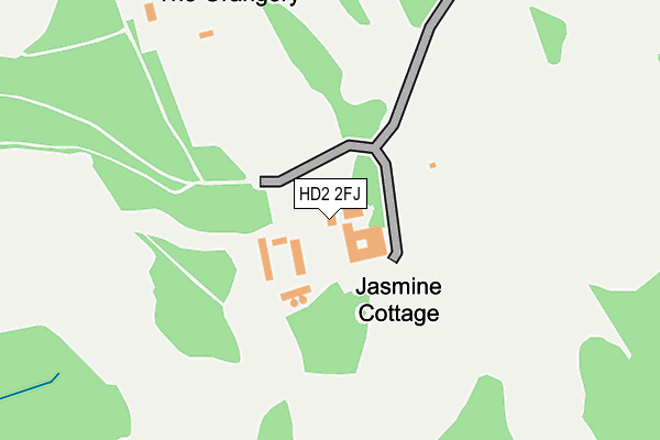 HD2 2FJ map - OS OpenMap – Local (Ordnance Survey)