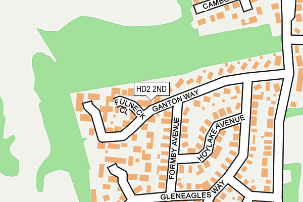 HD2 2ND map - OS OpenMap – Local (Ordnance Survey)