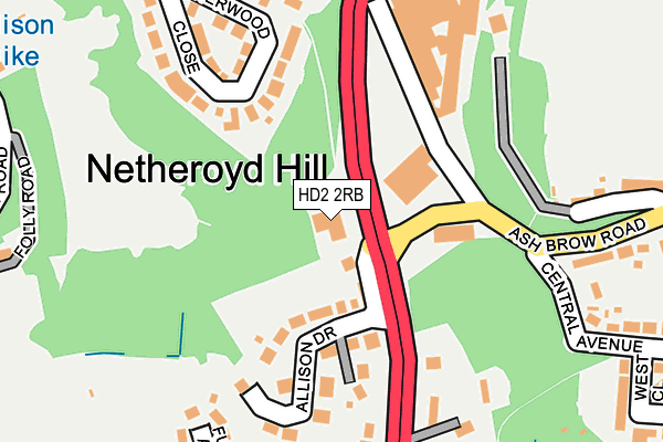 Map of WELLFIELD MEDICAL LIMITED at local scale