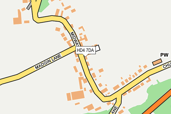 Map of FULTON INDUSTRIES LTD at local scale