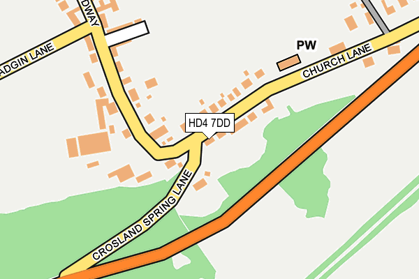 Map of BROWN ROYD ACCOUNTANTS LTD at local scale