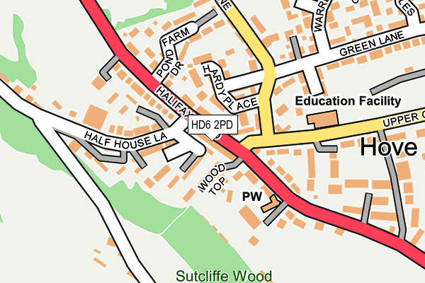 Map of PAVELEY HR SOLUTIONS LTD. at local scale