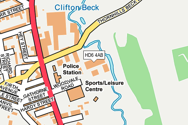 Map of TOWNGATE ESTATES LIMITED at local scale