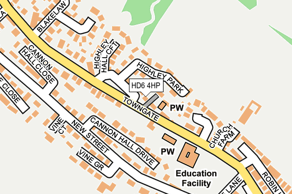 Map of TOWNGATE ACCOUNTANCY LTD at local scale