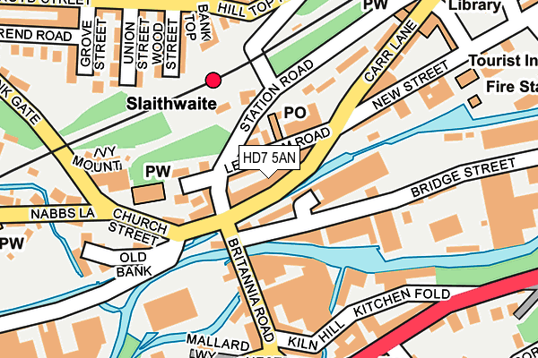 Map of CULTURE CO (MEANWOOD) LIMITED at local scale