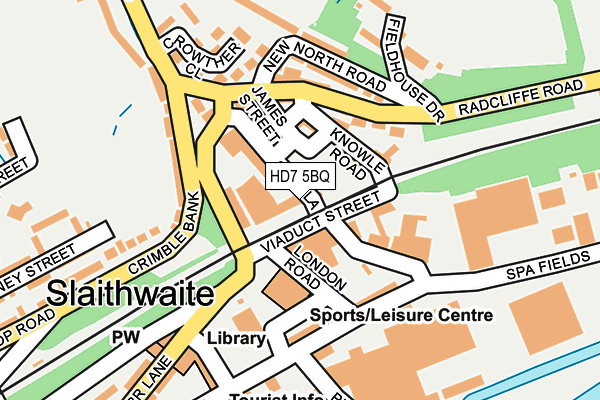 Map of WOODSOME VALLEY SELF STORAGE LTD at local scale