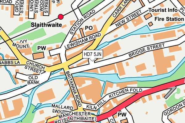 Map of ZERODERMA LIMITED at local scale