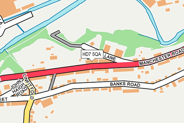 Map of BROADFIELDS INVESTMENTS LTD at local scale