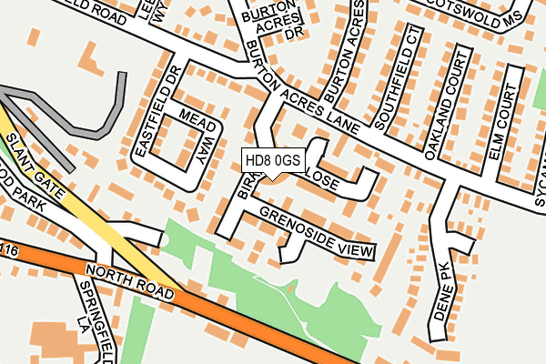 Map of ABSCP LIMITED at local scale