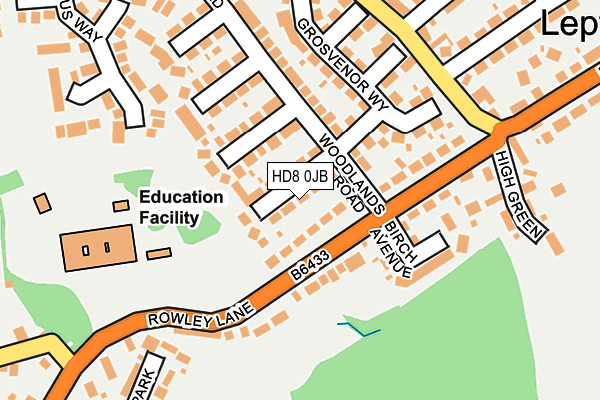 Map of N22 CUSTOMS LTD at local scale