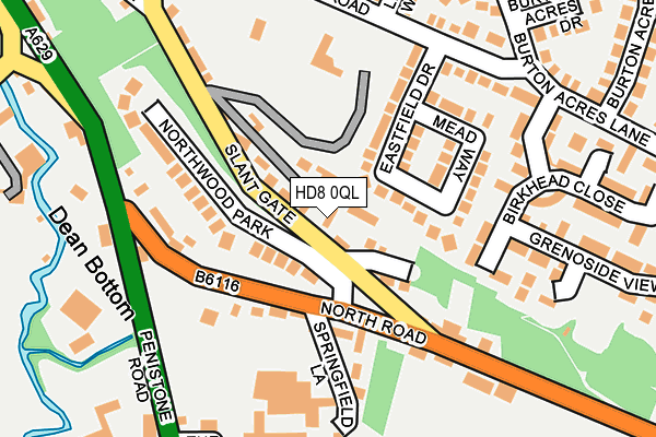 Map of WILLIAM BARRACLOUGH LIMITED at local scale