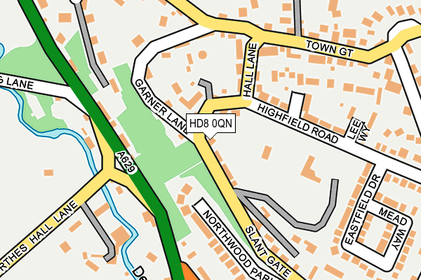 Map of AHK REPORTING LIMITED at local scale