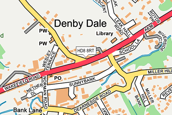 Map of APPLETON DALE LIMITED at local scale