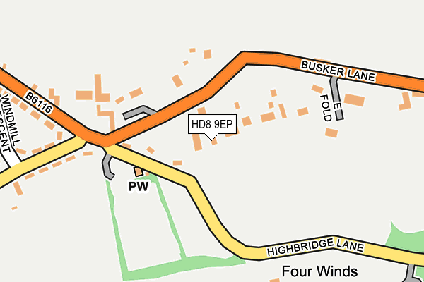 Map of FIRTH BROTHERS LIMITED at local scale