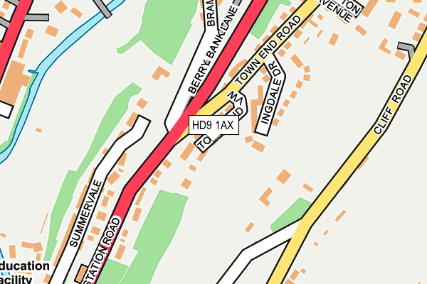 Map of OLIP PROPERTIES LTD at local scale