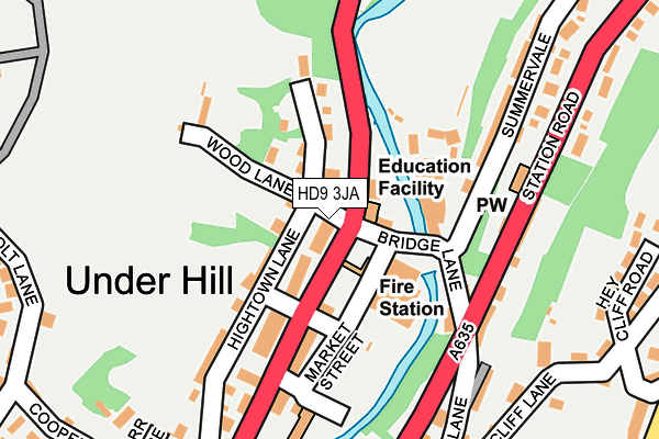 Map of EASTWOOD HOMES YORKSHIRE LIMITED at local scale