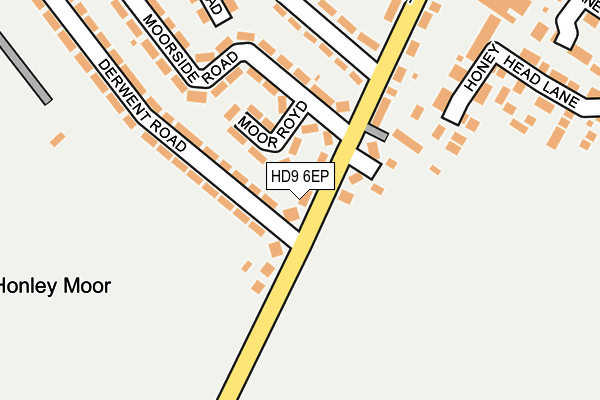 HD9 6EP map - OS OpenMap – Local (Ordnance Survey)