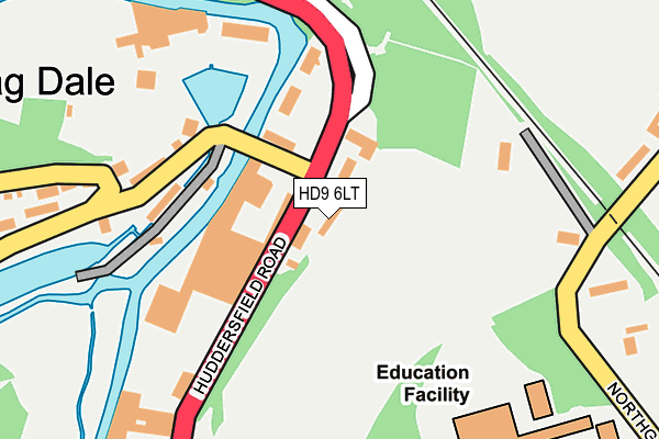 Map of ALPINE SERVICE STATION LTD at local scale