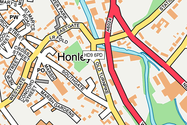 Map of TURNPIKE ELECTRICAL LIMITED at local scale