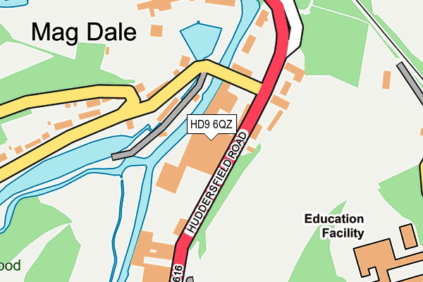 Map of WHITE ROSE OFF ROAD LIMITED at local scale