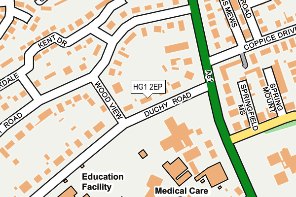 Map of HOYLAND DEVELOPMENTS LTD at local scale