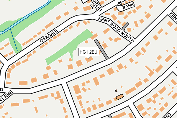 HG1 2EU map - OS OpenMap – Local (Ordnance Survey)