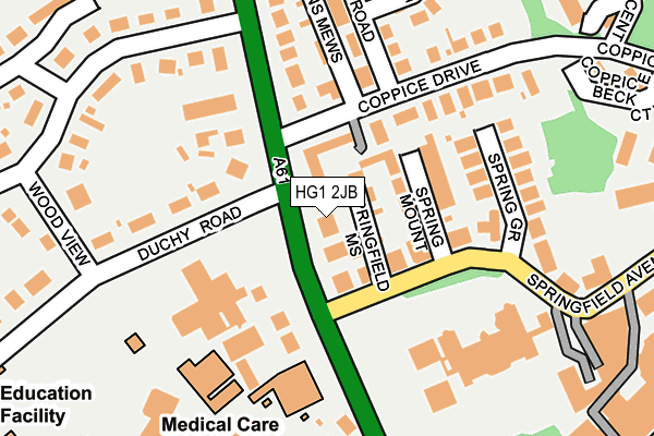 Map of MIST DENTAL LIMITED at local scale