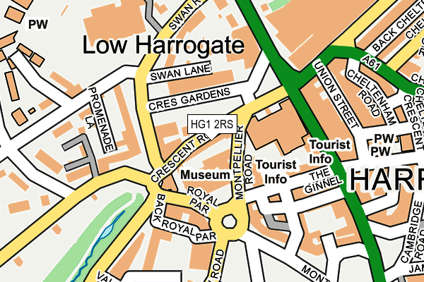 HG1 2RS map - OS OpenMap – Local (Ordnance Survey)