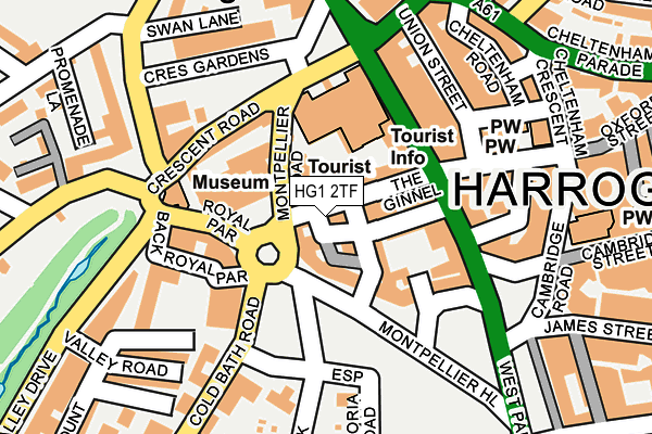HG1 2TF map - OS OpenMap – Local (Ordnance Survey)