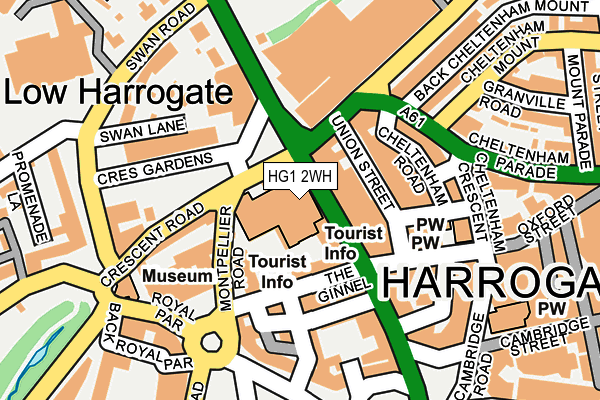 HG1 2WH map - OS OpenMap – Local (Ordnance Survey)
