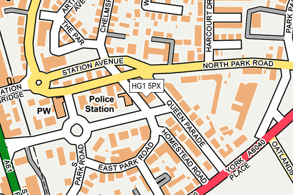 Map of EAST STREET (LEEDS) LIMITED at local scale