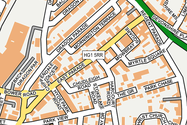 HG1 5RR map - OS OpenMap – Local (Ordnance Survey)