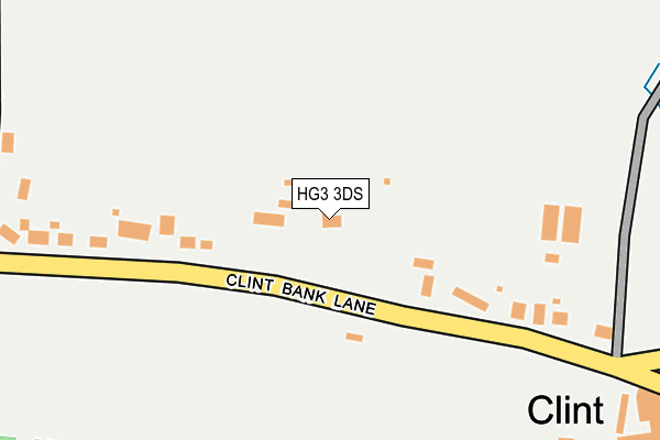 HG3 3DS map - OS OpenMap – Local (Ordnance Survey)