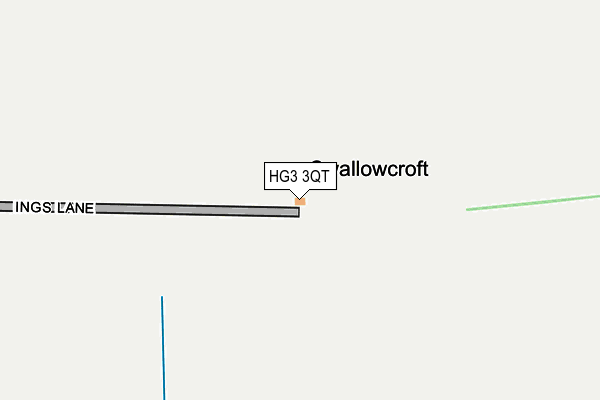 HG3 3QT map - OS OpenMap – Local (Ordnance Survey)