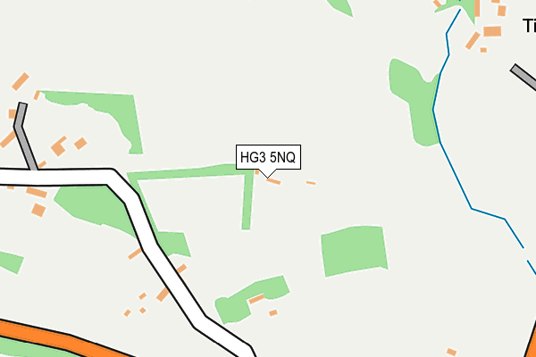 HG3 5NQ map - OS OpenMap – Local (Ordnance Survey)