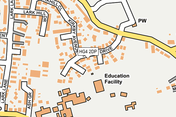 Map of DUCHY VISTA MANAGEMENT COMPANY LIMITED at local scale