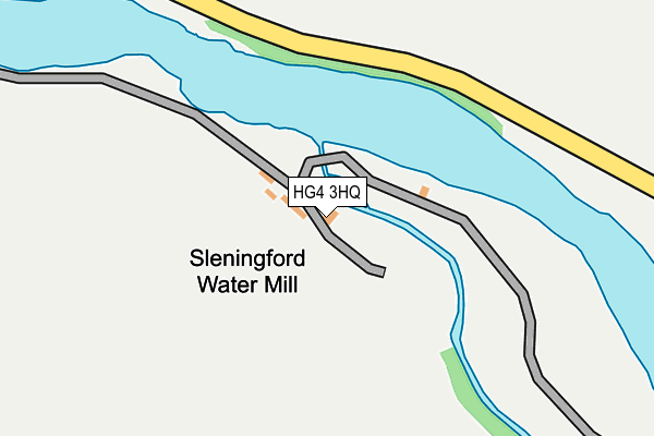 HG4 3HQ map - OS OpenMap – Local (Ordnance Survey)