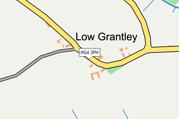 HG4 3PH map - OS OpenMap – Local (Ordnance Survey)