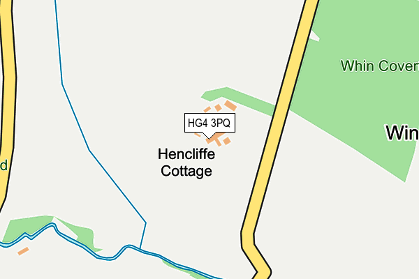 HG4 3PQ map - OS OpenMap – Local (Ordnance Survey)