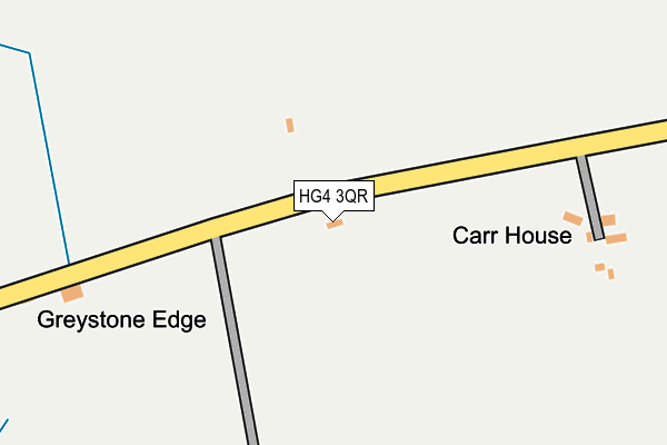 HG4 3QR map - OS OpenMap – Local (Ordnance Survey)