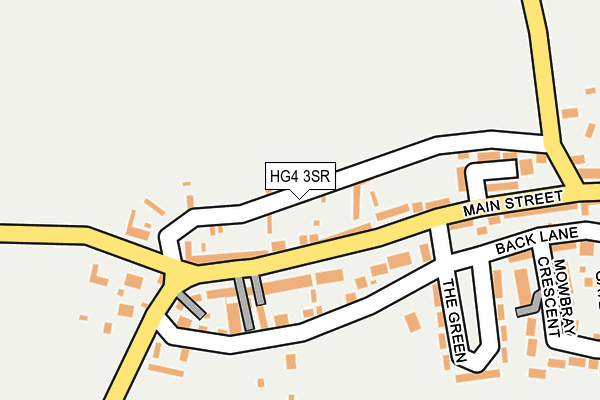 HG4 3SR map - OS OpenMap – Local (Ordnance Survey)