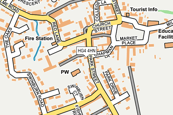 Map of THE TWEED FOX LTD at local scale