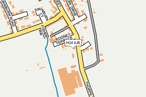 Map of THE GOLDEN PASTE COMPANY LIMITED at local scale